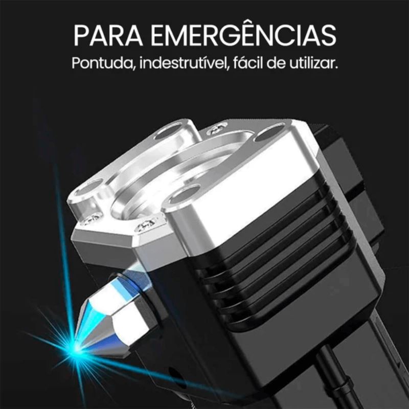 Lanterna Tática 4 em 1 | Ultra Potente e Indestrutível