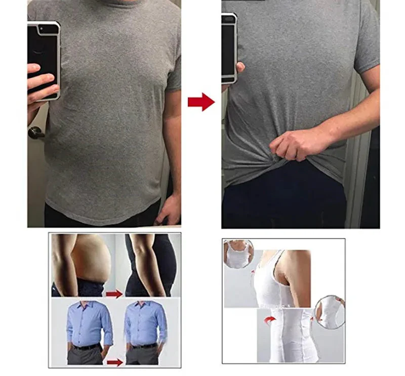 CoreFit Pro — Camiseta Modeladora Masculina para Abdômen Definido e Postura Alinhada!