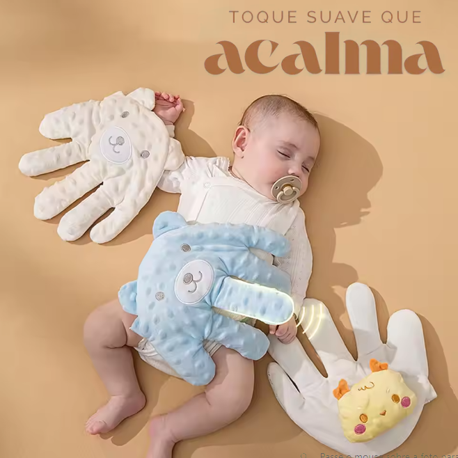 Mãozinha do Sono - Almofada Calmante para Bebê