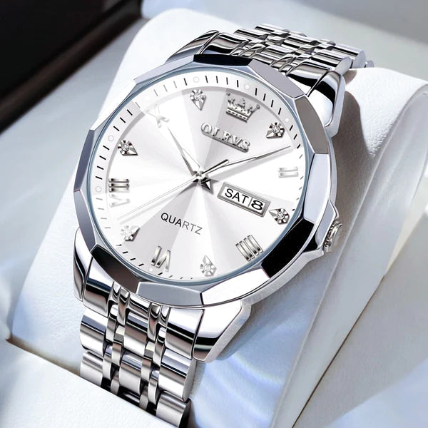Relógio PREMIUM Luxury Olevs® - [FRETE GRÁTIS]