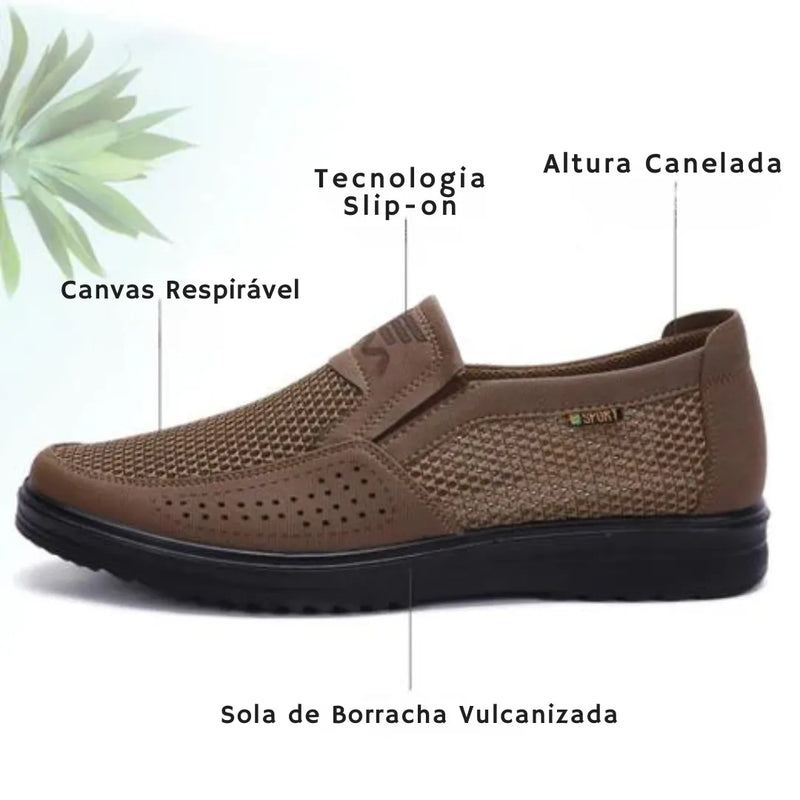 Sapato Mocassim Masculino Allegante Comfort - Lançamento 2025